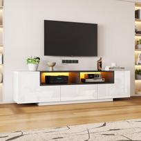 TV stovas, LED apšvietimas, 180x40x48 cm, 75 coliams, 1 vnt