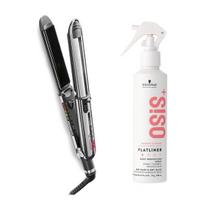 Babyliss Pro Elipsis 31Mm Black Bab3000Epe + Schwarzkopf Osis Flatliner Heat Protection Spray 200Ml, 200ml