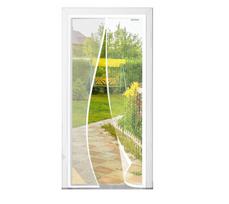 design4door magnetinis tinklelis nuo uodų durims 70x225 cm, baltas