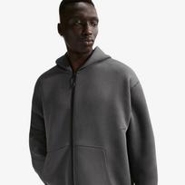 Nike Tech Men's Fleece Full-Zip Hoodie Anthracite/ Black - Dydis L (IF1319-060 Džemperiai)