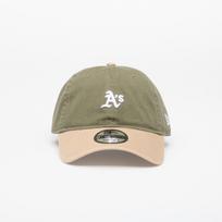 New Era 9TWENTY Mini Washed Contrast Oakland Athletics New Olive/ Camel - Dydis Universalus (60856377 Kitos kepurės)