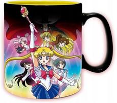 Sailor Moon puodelis, keičiantis spalvą, 460 ml