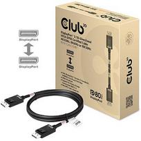 Club3D DisplayPort 2.1 VESA DP80 Certified Cable, 4K 240Hz, 1.2m CAC-1091