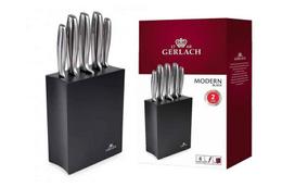 GERLACH.PEILIŲ RINKINYS STOVE 5 vnt. MODERN JUODAS %%%