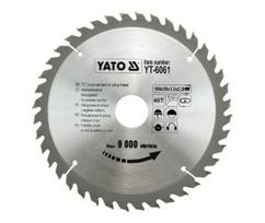 YATO DISKINIS PJŪKLO DISKAS SU KARBIDO DANTIMIS 184*40*30    6061