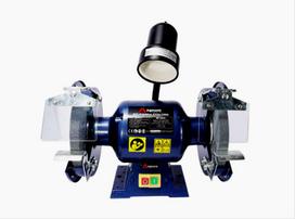 STALINIS ŠLIFUOKLIS 200x20x16/550W/230V SU LEMPUTE MD200AL