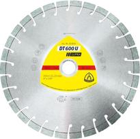 KLINGSPOR DEIMANTINIS DISKAS SEGMENTINIS 230mm x 2,6mm x 22,2mm DT600U GELŽBETONIS, TRUMPAS DANTIS (20mm).