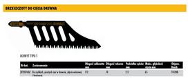 DEWALT PJŪKLELIS SIAURAPJŪKLIUI 112×2,3mm T142HB MEDIENAI /1vnt