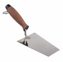 AWTOOLS MŪRININKO MENTELĖ TRAPECINĖ NERŪD.PL. 150mm KAMIENINĖ RANKENA 1202K