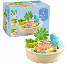 Vaikų žaidimo stalas Djeco Multi Small, 9 cm, įvairių spalvų