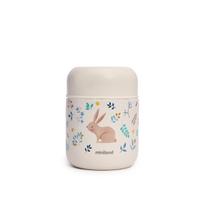 Termosas maistui Miniland Thermy Mini Rabbit, 280 ml, 0 mėn., 9.3 cm, nerūdijantysis plienas, smėlio sp.