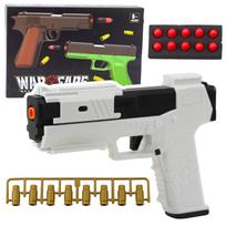 Žaislinis šautuvas su kulkomis Lean Toys War Fare, 21.5 cm Balta sp.