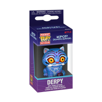 Raktų pakabukas Funko POP! KPop Demon Hunters Derpy, 10 cm, mėlyna sp.