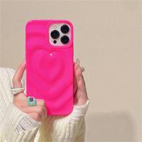Korėjos miela rožinė meilė širdelė sulankstomas blizgus telefono dėklas, skirtas iPhone 14 13 12 11 Pro Max X Xs Xr Lovely Y2k smūgiams atsparus minkštas dangtelis Funda For iPhone 13