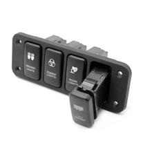 12V 4 mygtukų mėlynas LED įjungimo/išjungimo jungiklių skydelis, skirtas Toyota Hilux FJ CRUISER VIGO