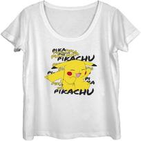 Pokémon Pokemon Pikachu Pasakoja Pokštą Moteriški Marškinėliai Trumpomis Rankovėmis S balta