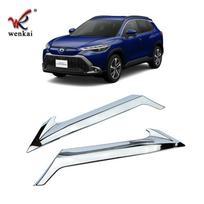 Skirta Toyota Corolla Cross   2024 Kėbulo komplektas Priekinės grotelės Buferio apdailos juostelės Chromuotos Išorės Automobilio modifikavimo priedai not suitable for the black