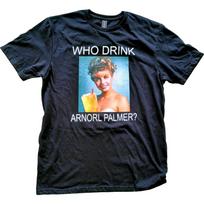 Who Drinks Arnold Palmer Laura Arnold Iced Tea Twin Peaks Summer New Cotton Retro Unisex Casual Fashion Tshirt S