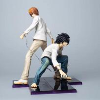 22cm Anime Death Note L Lawliet Figure Yagami Action Figure Figurine Collectible Model Doll Toy Desktop Decoration Birthday Gift With Box white