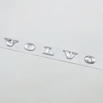 1 vnt. 3D ABS VOLVO Automobilio raidės Priekinio variklio dangčio emblema Lipdukas ant gaubto Galinės bagažinės emblema Lipdukas Stilius auto priedai sidabras