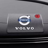 Automobilio prietaisų skydelio silikoninis neslystantis kilimėlis, telefono laikiklis, neslystančios pagalvėlės, skirtos Volvo Xc60 Xc90 V40 V60 S60 V50 V90 S80 C40 XC40 V70 C30 C70 gray