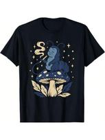 Alice In Wonderland Caterpillar Characters Lewis Carroll T-Shirt S juoda