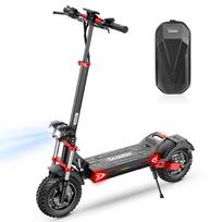 iScooter iX8 12 colių elektrinis paspirtukas 2*1200W dvigubas variklis 60 km/h ir 20Ah 70 km nuvažiuojamas atstumas galingas elektrinis paspirtukas - JOKIŲ MOKESČIŲ. 48V20Ah 1200W×2 juoda