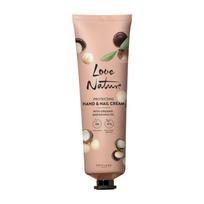 Oriflame Love Nature Apsauginis rankų ir nagų kremas su ekologišku makadamijų aliejumi 150 ml