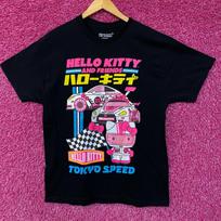 Sanrio Hello Kitty And Friends Tokyo Speed Race Kawaii 100% Cotton T-shirt Mens Tees Top S