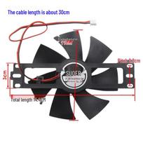 Universal Induction Cooker Cooling Fan with Pure Copper Wire, 12V-18V, Ceramic Hob Compatible, 11CM Blade.