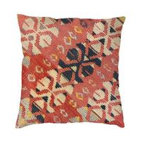 Turkiškas nišinis kilimo rašto pagalvės užvalkalas Sofai Namų dekoravimui Retro Boho Persų genties etninio meno kvadratinis dekoratyvinis pagalvės užvalkalas 45x45 30x30cm 12x12in