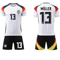 2024 Euro Vokietija Namų marškinėliai #7 Wirtz #8 Kroos #10 Musiala Futbolo marškinėliai S