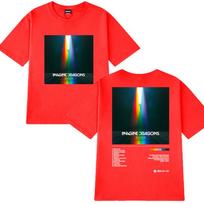 Imagine Dragons Evolve Albumas Dvišalis Marškinėliai Unisex ir Moteriški Vasariniai Medvilniniai Drabužiai Laisvalaikio Mada Trumpomis Rankovėmis Marškinėliai Unisex S
