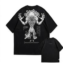 Anime Jujutsu Kaisen Yuta X Rika Graphic TShirt 100Cotton Oversized Shirt unisex Unisex Short Sleeve ONeck Y2k Selling Popular 4XL