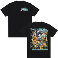 2026 Anime JoJo Bizarre Adventure STEEL BALL RUN Diego Brando Parent-child T-shirt Clothing Cotton Fashion Short Sleeves T Sh... S įvairiaspalvis