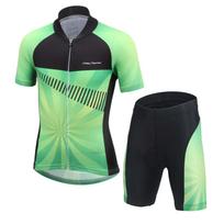 Kids Cycling Jersey Set Cartoon Children's  Bike Riding Jersey Shorts Quick Dry Bicycle Jersey Suit 2026 Summer Breathable Cycling Suit Set M