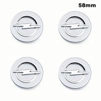 4pcs 58/64mm New Car Wheel Center Hub Caps Cover Emblem For Opel Astra j Insignia Astra g Corsa Zafira b Mokka Vivaro Meriva