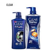 CLEAR Men's Deep Clean Anti-Dandruff Shampoo & Active Sport Shower Gel Set