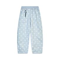 Puma X The Powerpuff Girls All Over Heart Print Loose Fit Wide Leg Casual Pants Women bottoms 63852168 XS