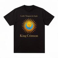 King Crimson Roko Muzika Spausdinta Grafinė Grupės Marškinėliai Medvilniniai Unisex Marškinėliai Nauji TEE MARŠKINĖLIAI Moteriški Viršutiniai Drabužiai Drip Drabužiai Vasara XL