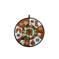 New Christmas Home Decoration Supplies Creative Dart Board Santa Claus Throwing Target Dart Shooting Board Party Game Supplies raudona