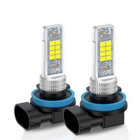 2Pcs H8 H11 LED Bulbs H16 JP 9005 HB3 9006 HB4 Led Car Fog Light Bulbs DRL Auto Driving Running Lamps 12V 6000K White H11 H8