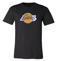 Los Angeles Lakersnusidėvėjęs NBA komandos logotipas marškinėliai S - 6XL!!! Greitas siuntimas! 4XL
