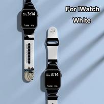 Silikoninė apyrankė skirta AppleWatch dirželiui 49mm 44mm 40mm 45mm 41mm 42mm 38mm laikrodžio apyrankė Correa IWatch Ultra Series 8 7 6 5 4 SE 42/44/45mm