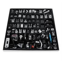 72Pcs Household Sewing Machine Presser Press Foot Kit Multifunctional Sewing Accessories black