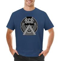 Stargate SG1 T-Shirt korean fashion vintage clothes mens graphic t-shirts anime summer black t-shirt men tees S