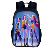 Nauja „Huntrix“ Kpop spausdinta periferijos kuprinė, Raganų medžioklės komandos pradinės ir vidurinės mokyklos kuprinė KTB Backpack