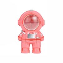 With Water Cup Water Dispenser Astronaut Toy Drink Machine New Water Bottle  Tourism rožinė