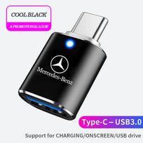 GLC GLB USB 3.0 Type-C Duomenų Adapteris Type C 10A OTG USB C Kištukas į USB Skirta Mercedes Benz A180 A200 A260 W203 W210 W211 W204 C E S