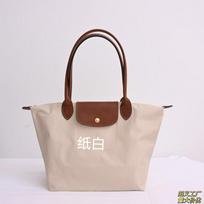 High-end Longxiang bag, classic week handbag, tote bag, shoulder bag, underarm bag, dumpling bag, nylon fold. Large long handle
